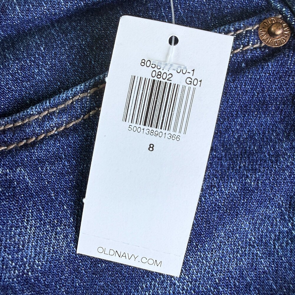 Old Navy NWT Extra High-Rise Rockstar Super Skinny Women's Jeans Sz 8 Med. Wash - Picture 13 of 16